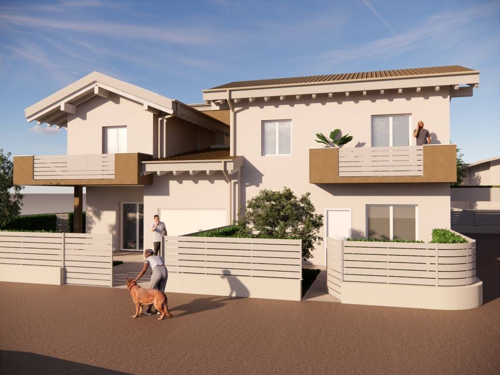casa indipendente in vendita a Desenzano del Garda in zona Rivoltella