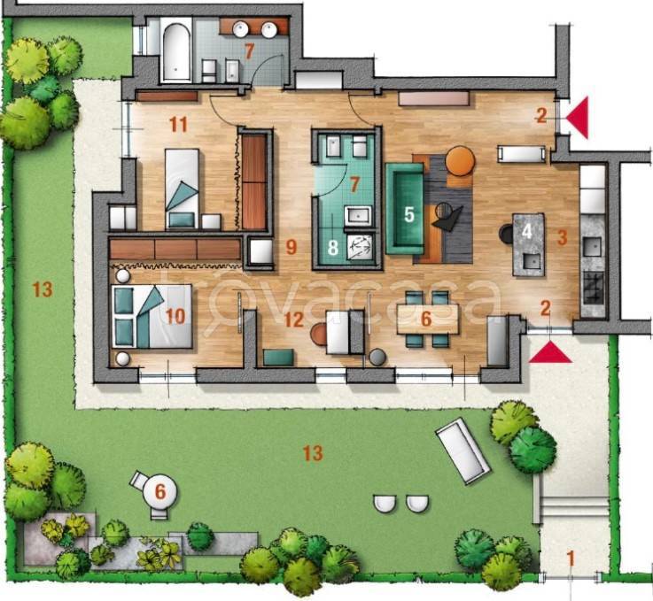appartamento in vendita a Desenzano del Garda in zona Rivoltella