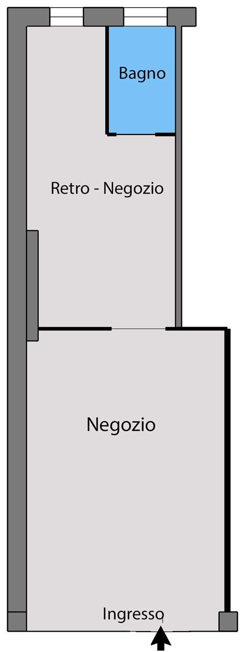 negozio in vendita ad Edolo in zona Vico