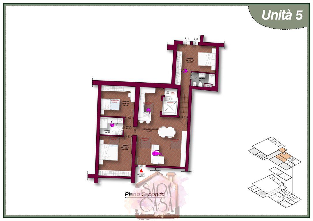 appartamento in vendita ad Edolo in zona Vico
