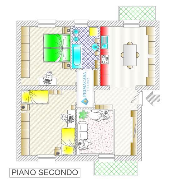 appartamento in vendita ad Edolo in zona Vico
