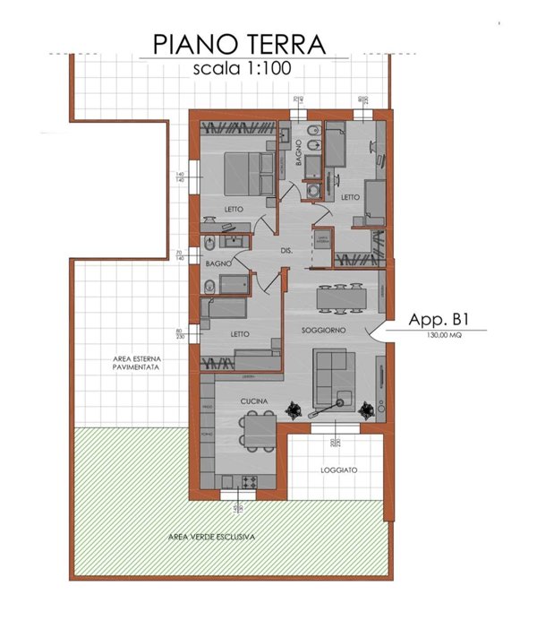 appartamento in vendita ad Edolo in zona Vico