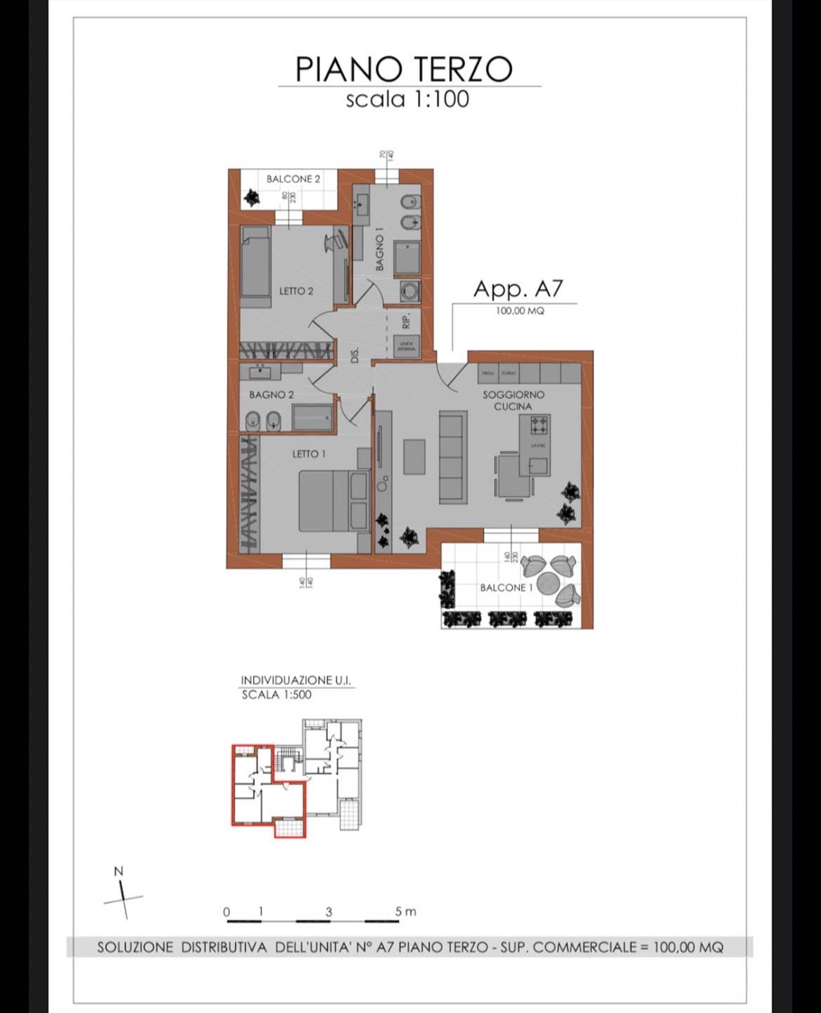 appartamento in vendita ad Edolo in zona Vico