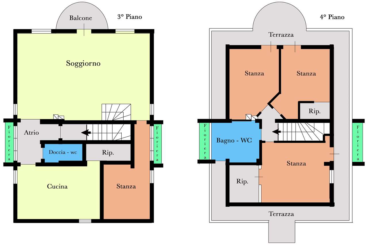 appartamento in vendita ad Edolo in zona Vico