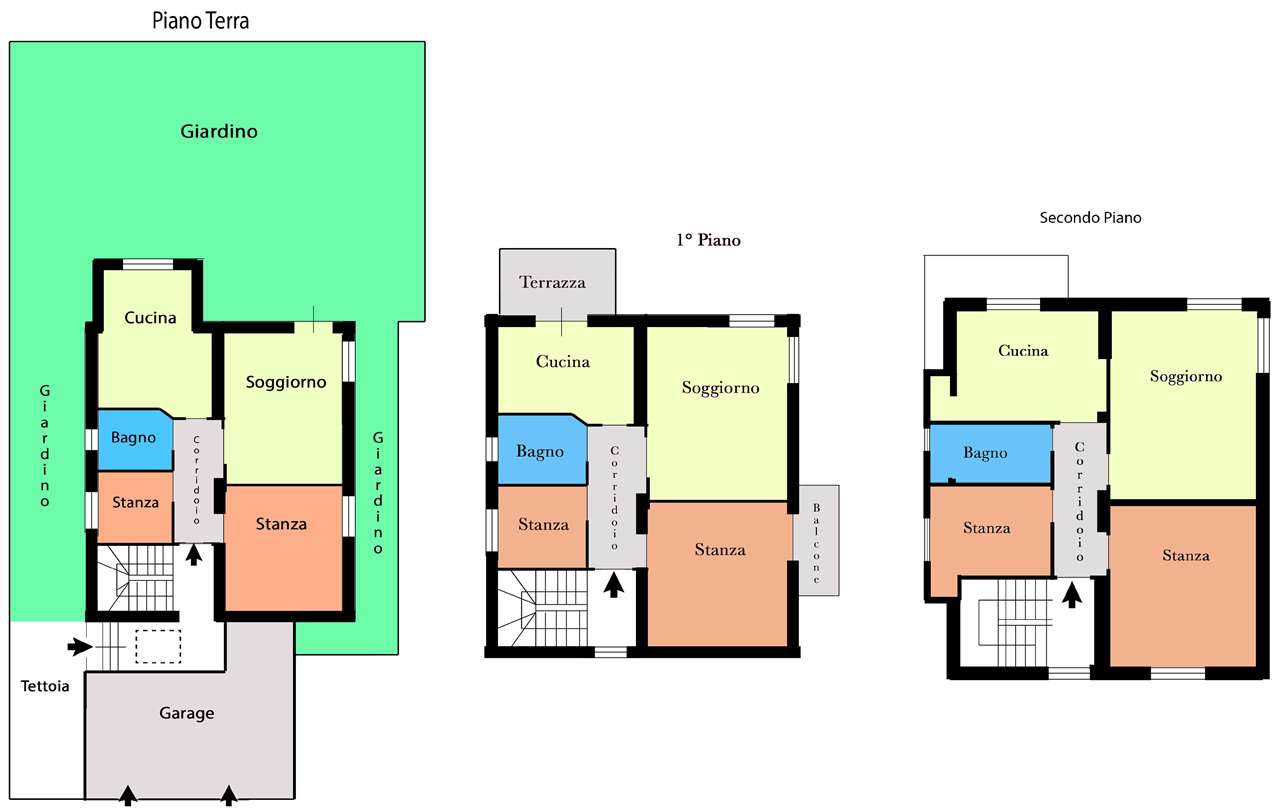 casa indipendente in vendita ad Edolo in zona Vico