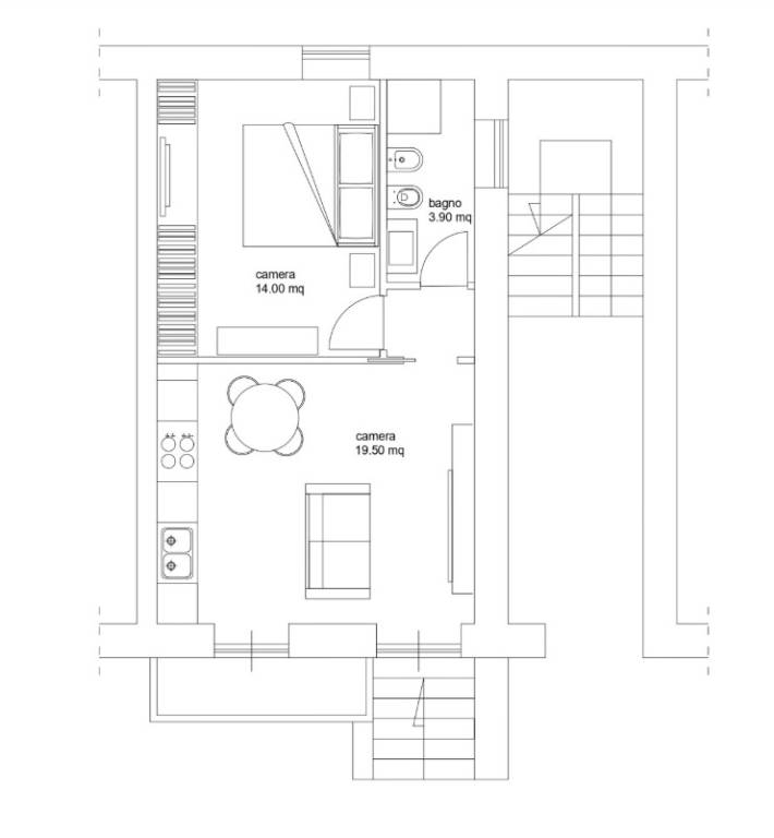 appartamento in vendita ad Edolo in zona Vico