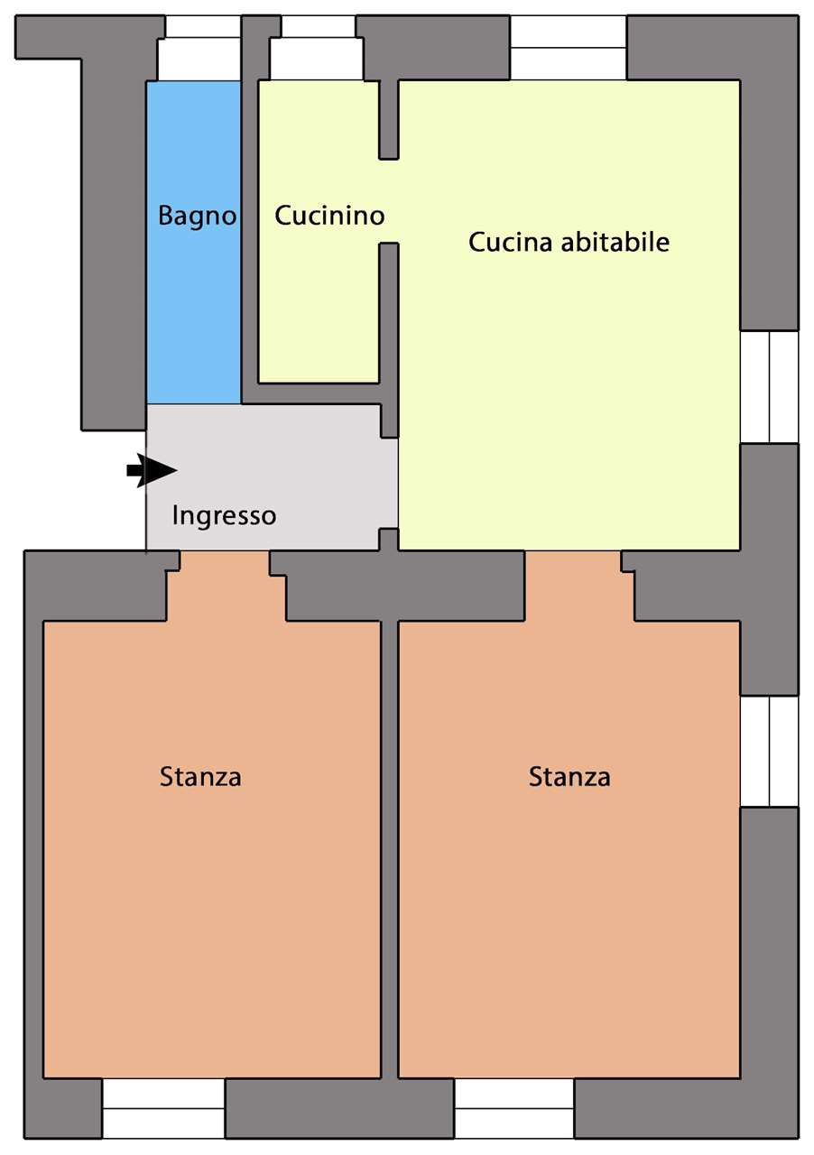 appartamento in vendita ad Edolo in zona Vico