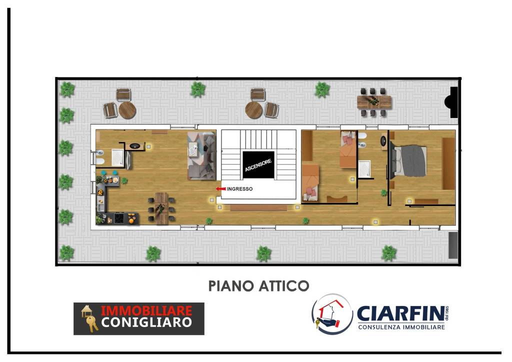 appartamento in vendita ad Edolo in zona Vico