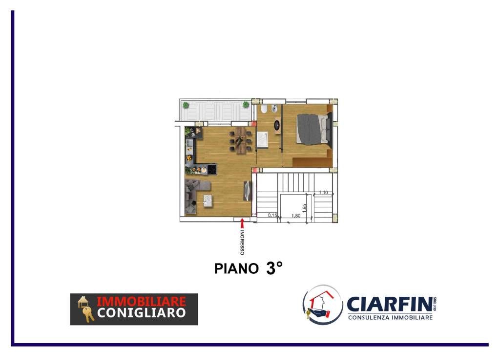 appartamento in vendita ad Edolo in zona Vico