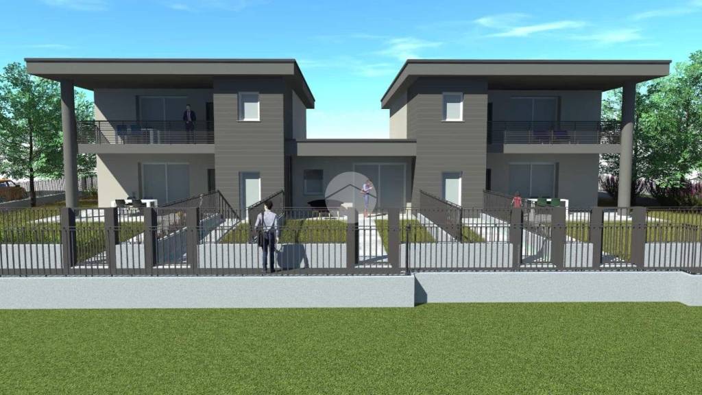 appartamento in vendita ad Erbusco in zona Zocco