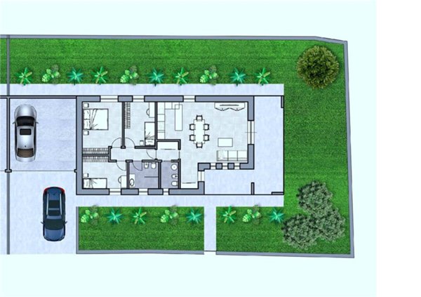 casa indipendente in vendita ad Erbusco in zona Villa