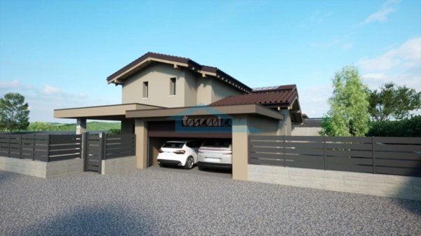casa indipendente in vendita ad Erbusco in zona Villa