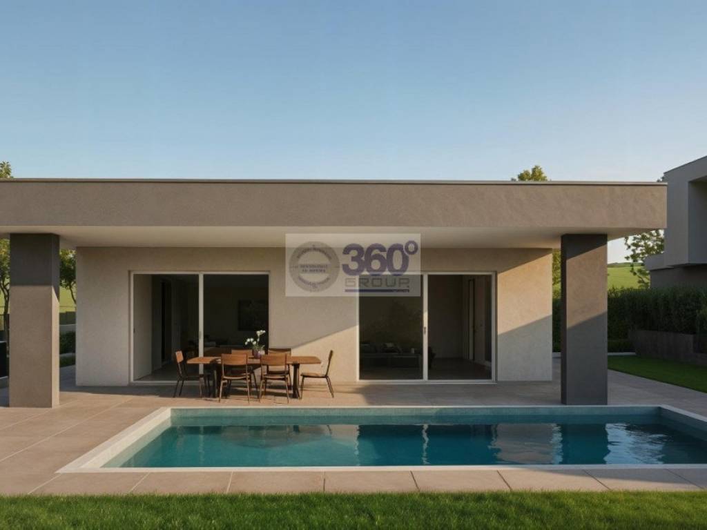 casa indipendente in vendita ad Erbusco in zona Villa