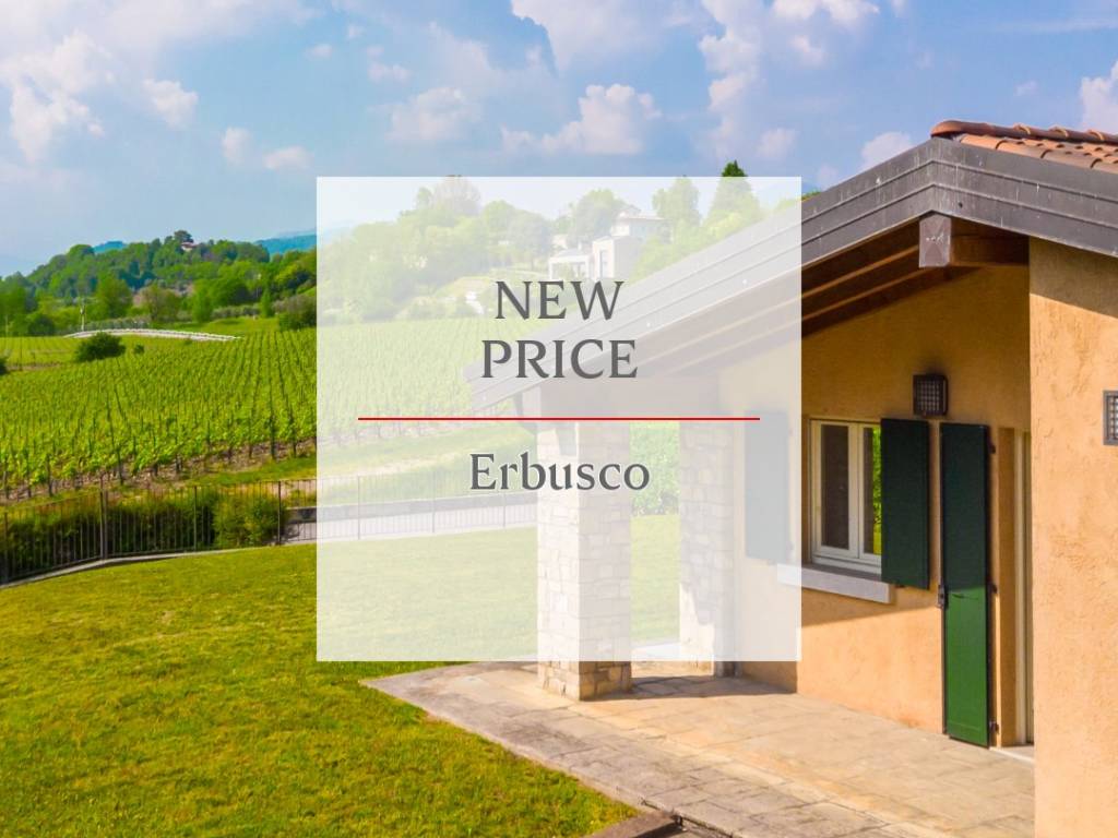 casa indipendente in vendita ad Erbusco in zona Villa