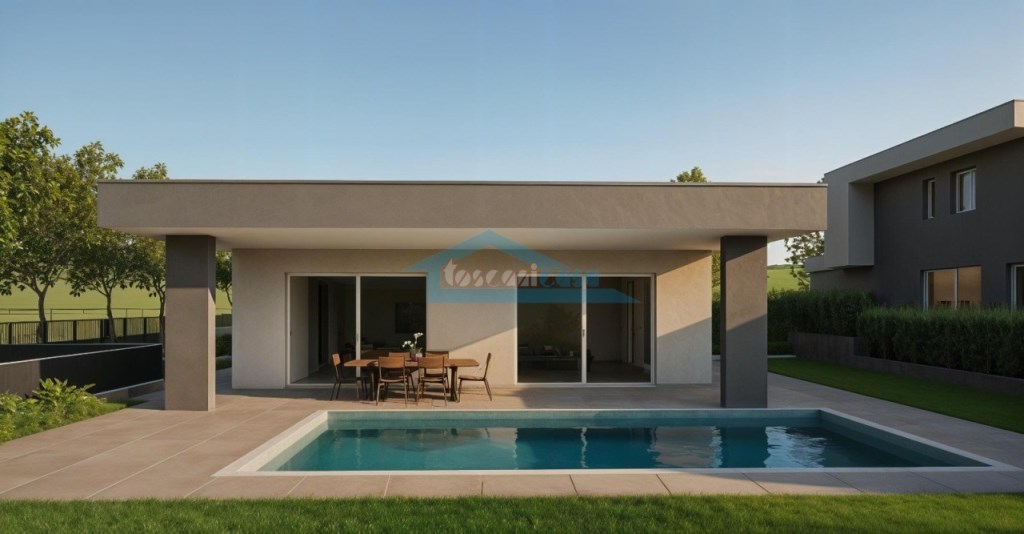 casa indipendente in vendita ad Erbusco in zona Villa