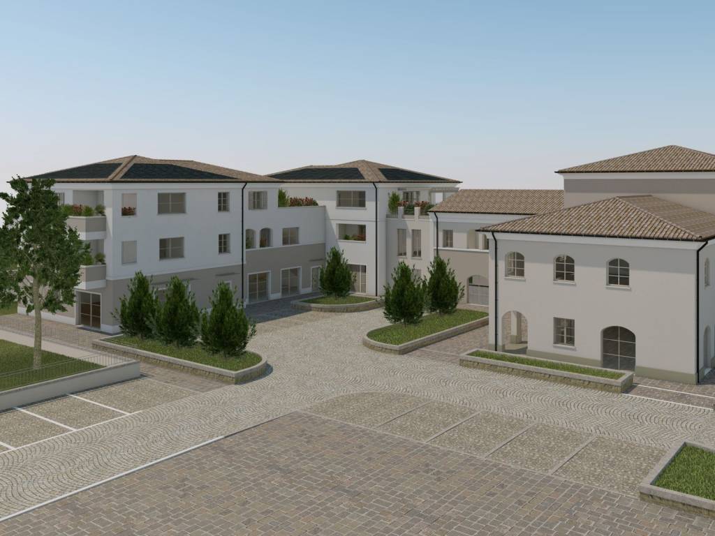 appartamento in vendita ad Erbusco in zona Pedergnano