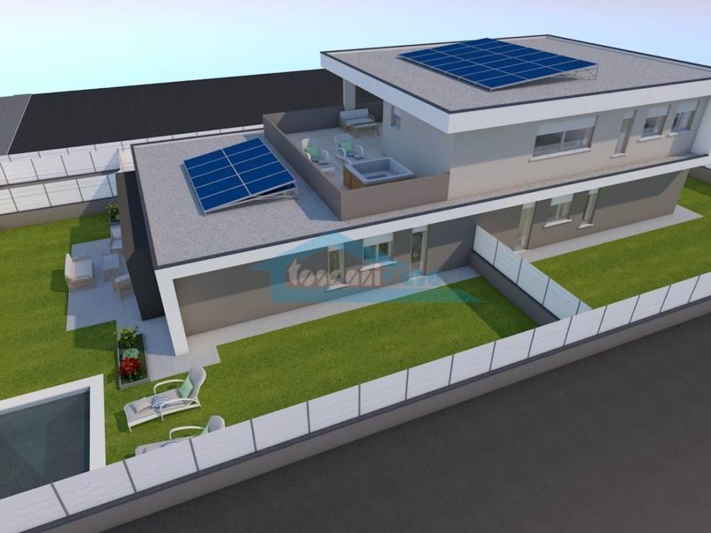 appartamento in vendita ad Erbusco in zona Villa