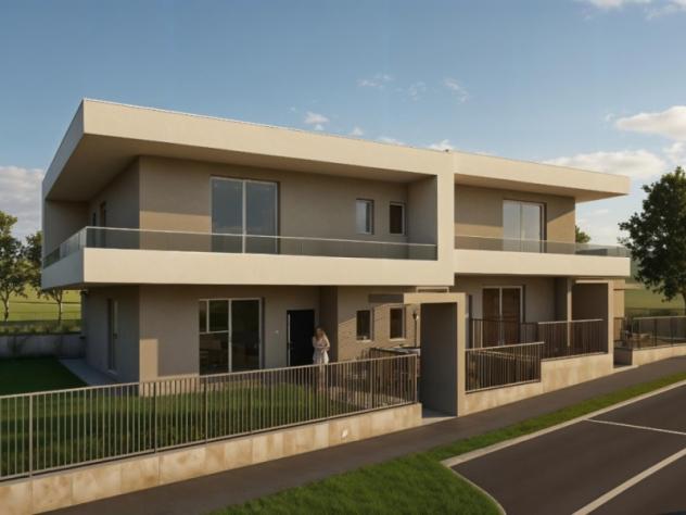 casa indipendente in vendita ad Erbusco in zona Villa