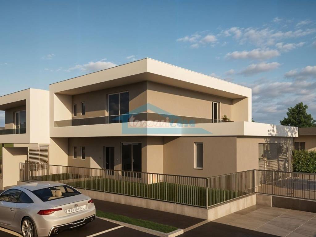 casa indipendente in vendita ad Erbusco in zona Villa