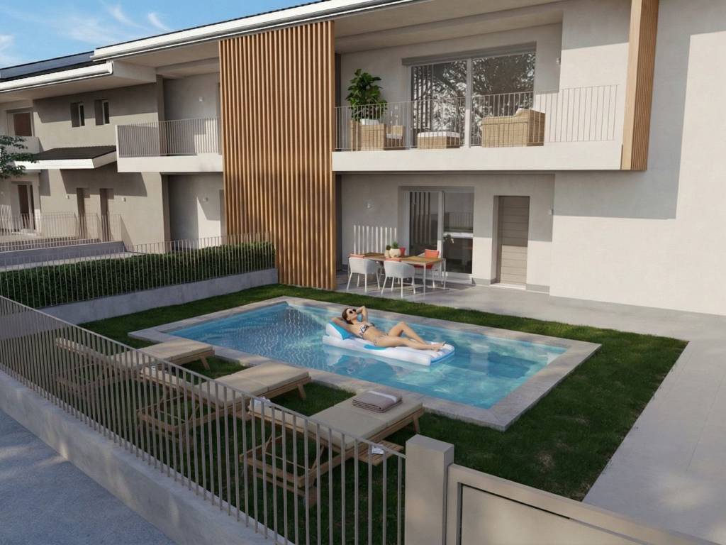 appartamento in vendita ad Erbusco in zona Zocco