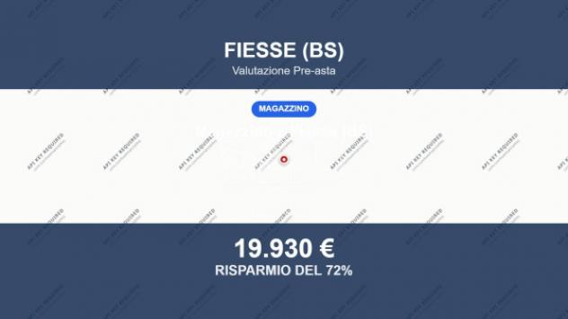 locale commerciale in vendita a Fiesse