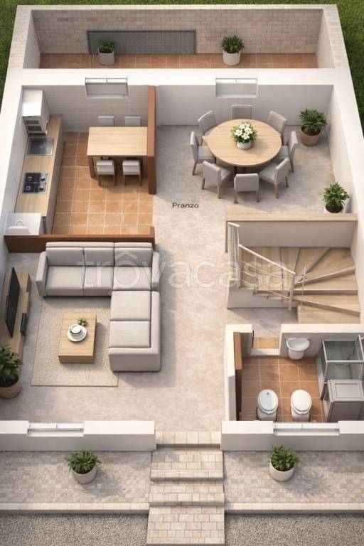 casa indipendente in vendita a Flero