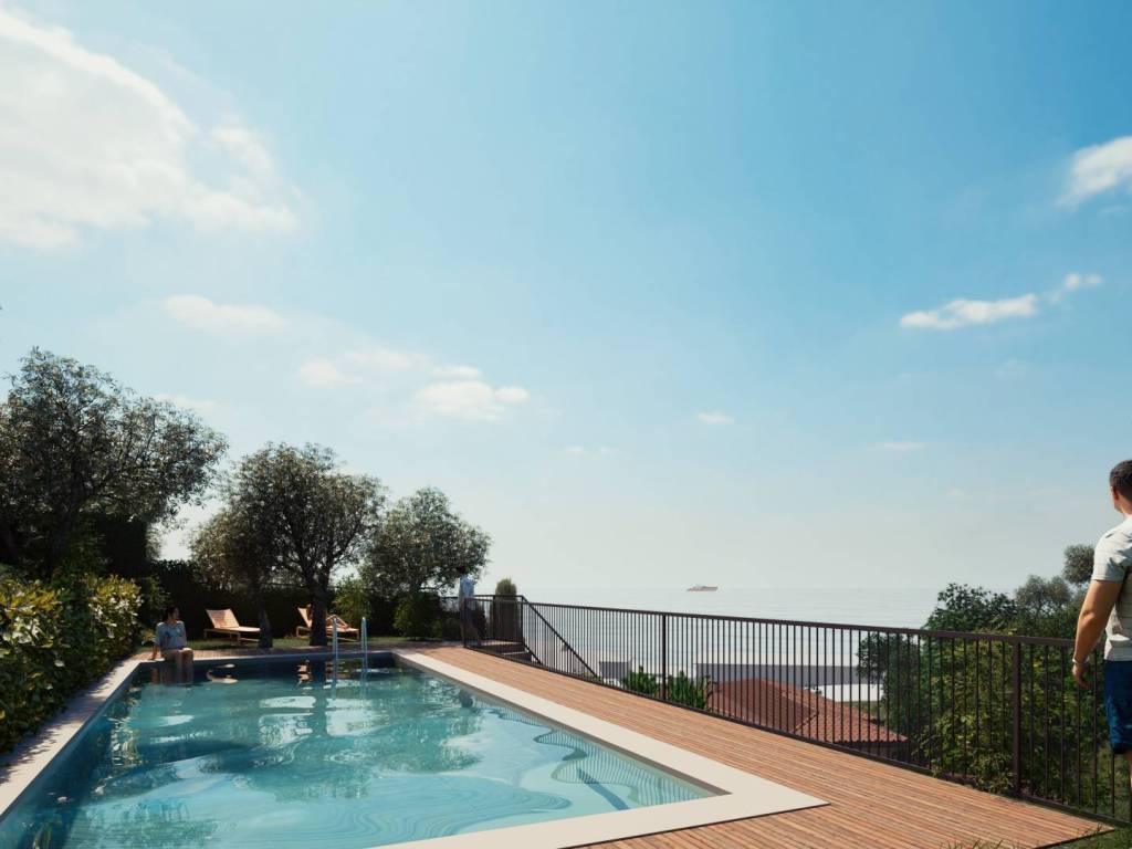 appartamento in vendita a Gardone Riviera in zona Fasano