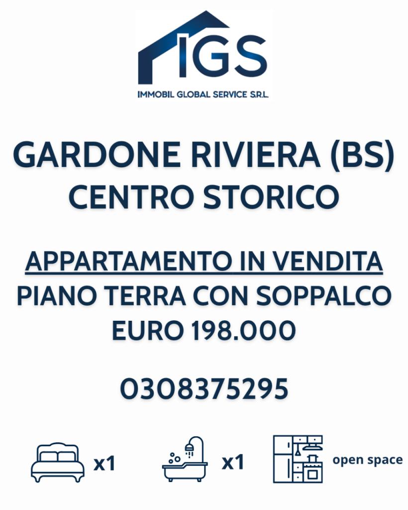 appartamento in vendita a Gardone Riviera in zona Morgnaga