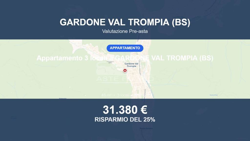 appartamento in vendita a Gardone Val Trompia