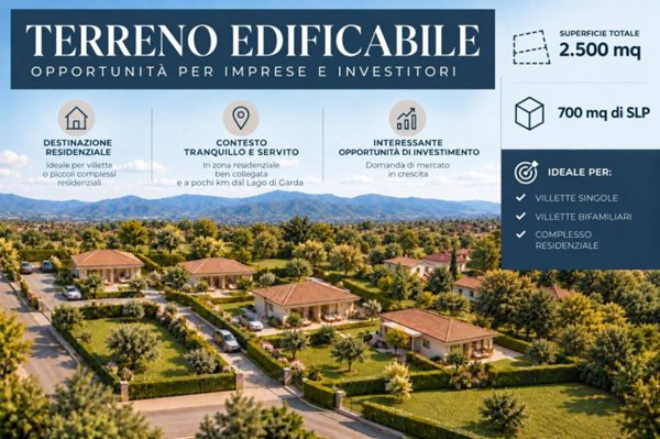 terreno in vendita a Gavardo