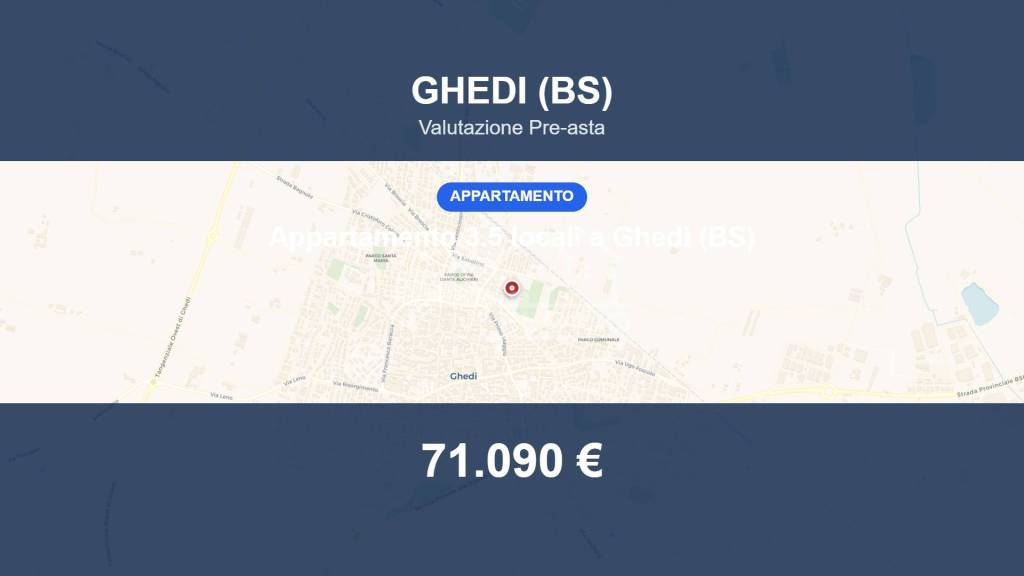 appartamento in vendita a Ghedi