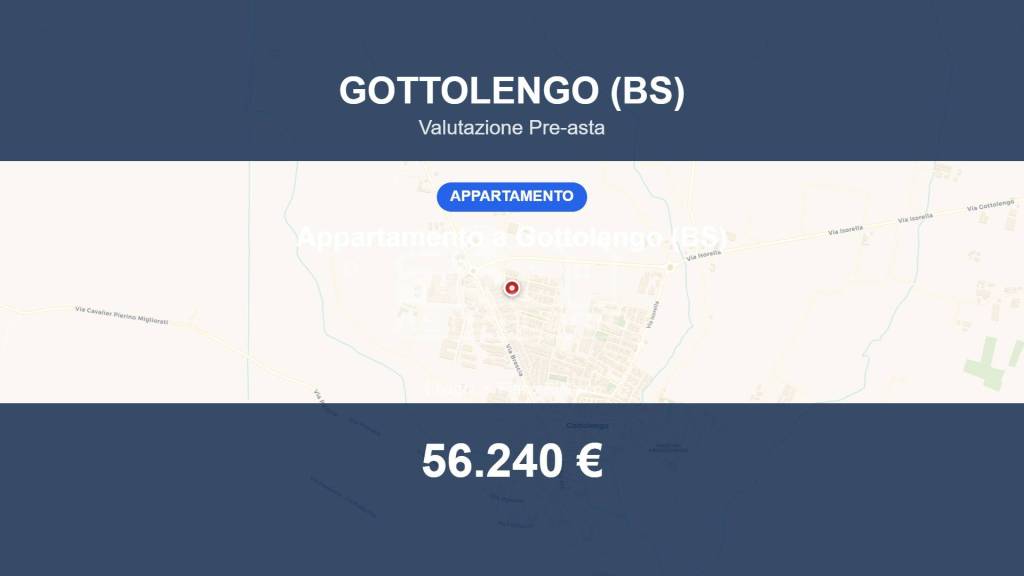 appartamento in vendita a Gottolengo