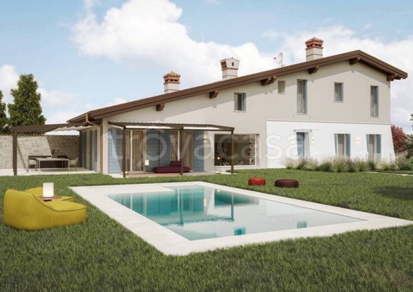 casa indipendente in vendita a Gussago in zona Villa