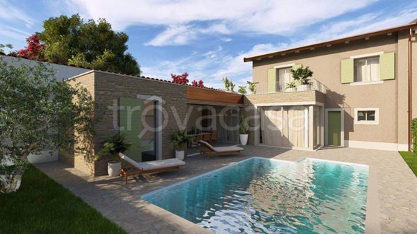 casa indipendente in vendita a Gussago in zona Casaglio