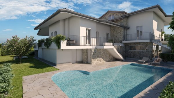 casa indipendente in vendita a Gussago in zona Villa