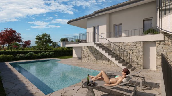 casa indipendente in vendita a Gussago in zona Villa