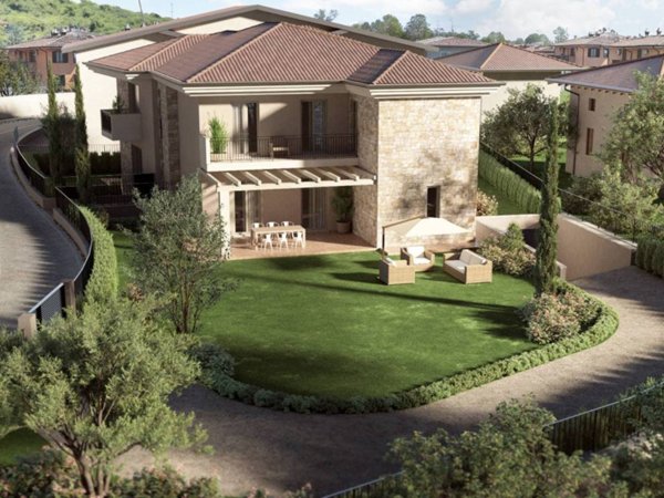 casa indipendente in vendita a Gussago in zona Villa