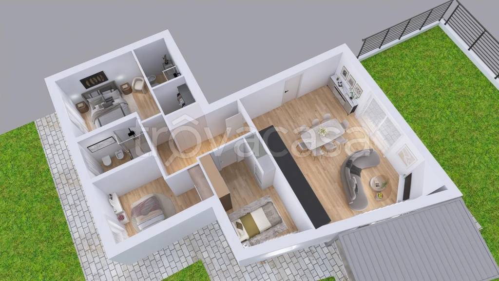 appartamento in vendita a Gussago