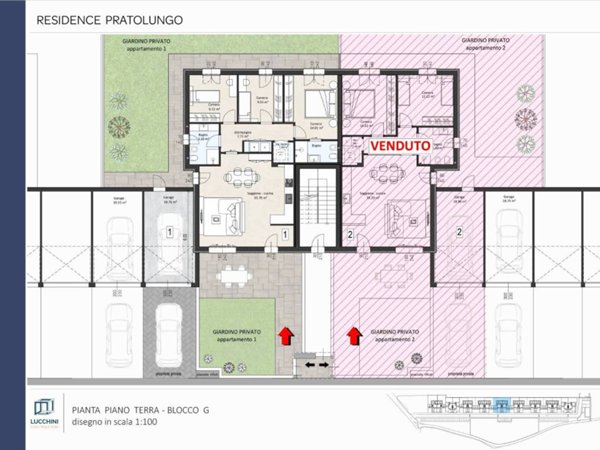 appartamento in vendita a Gussago