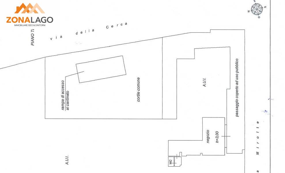 negozio in vendita ad Iseo