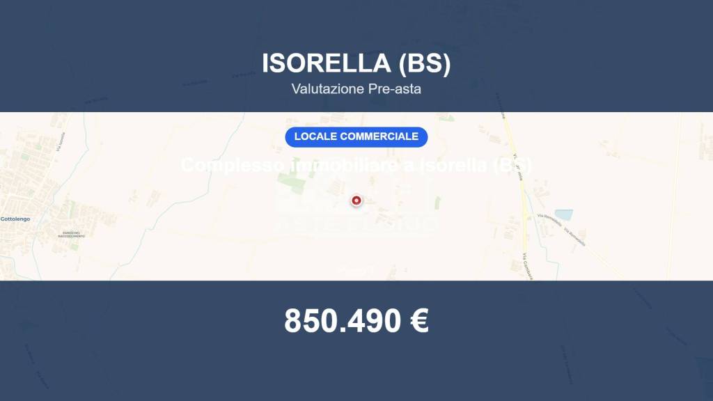 terreno agricolo in vendita ad Isorella