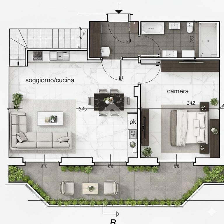 appartamento in vendita a Castiglione Torinese