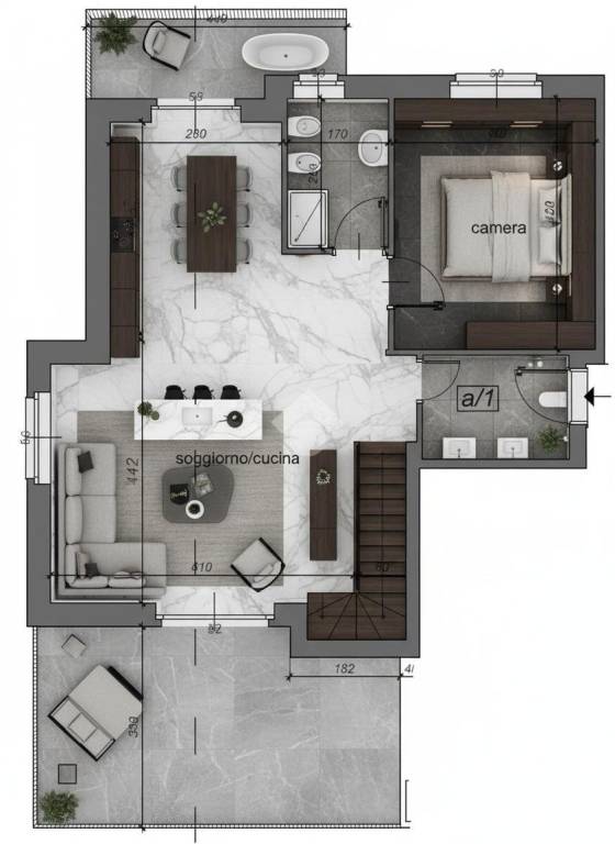 appartamento in vendita a Castiglione Torinese