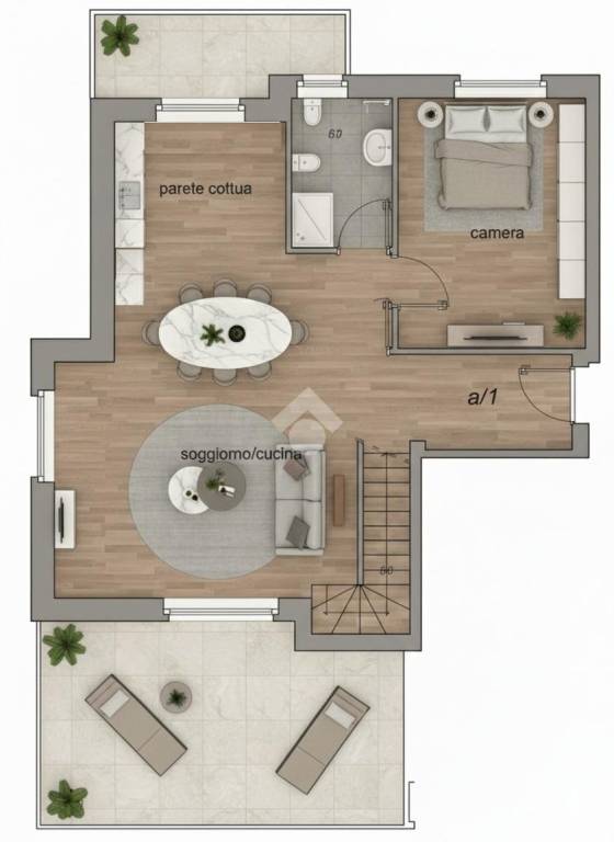 appartamento in vendita a Castiglione Torinese