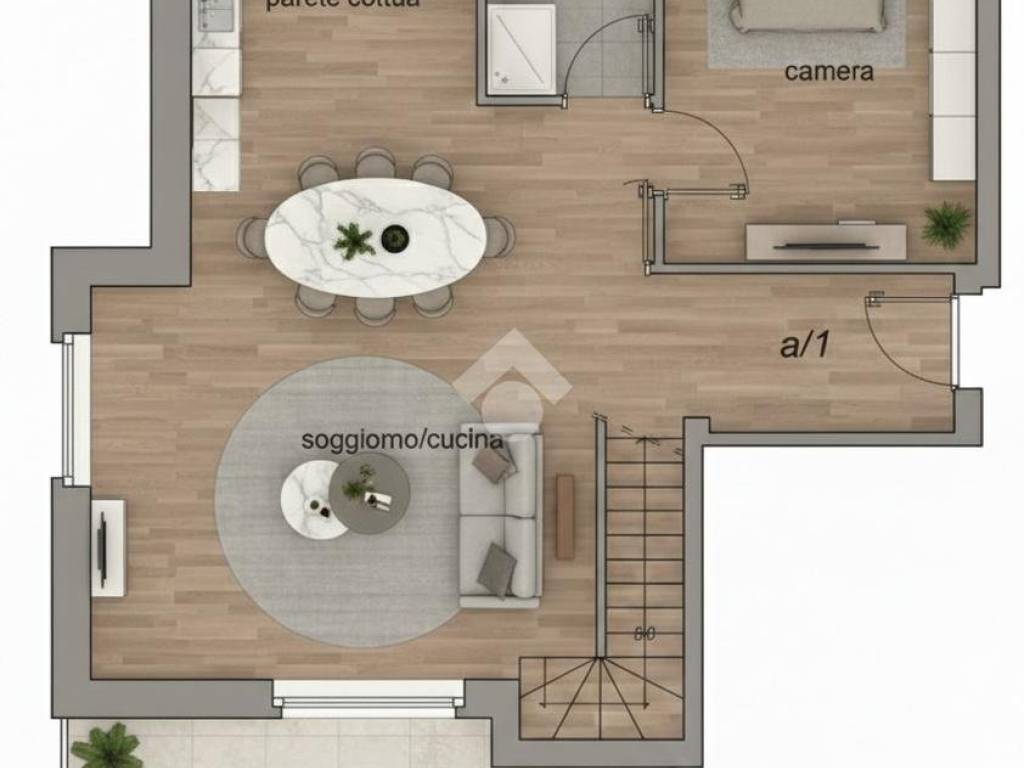 appartamento in vendita a Castiglione Torinese