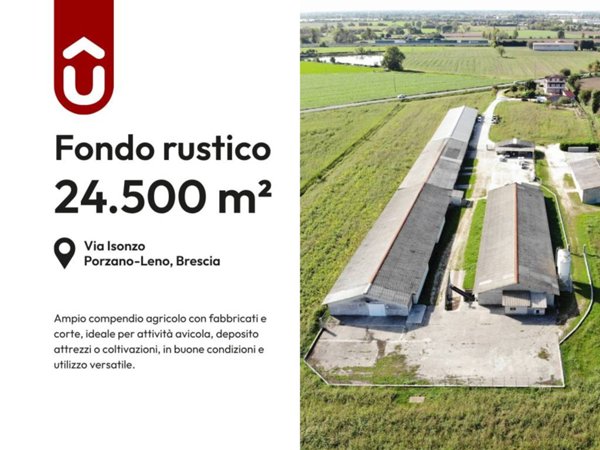 casale in vendita a Leno in zona Porzano