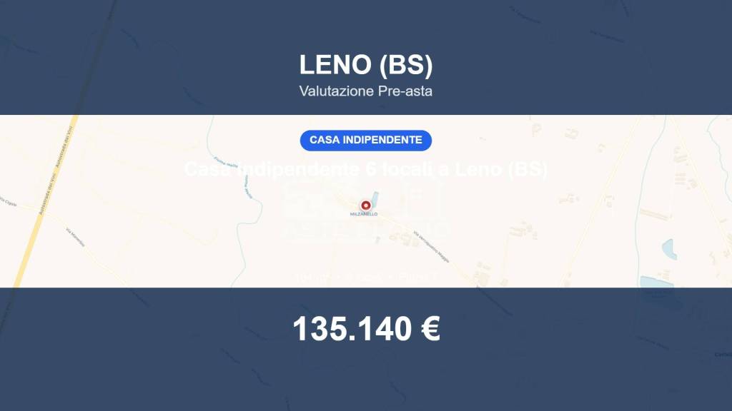 casa indipendente in vendita a Leno in zona Milzanello