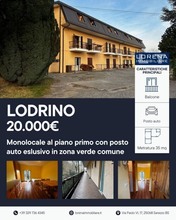 appartamento in vendita a Lodrino