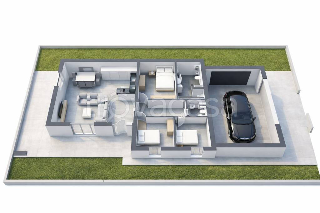 casa indipendente in vendita a Lonato del Garda in zona Malocco