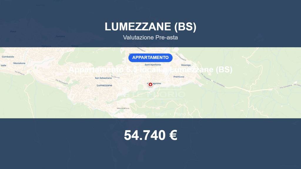 appartamento in vendita a Lumezzane in zona San Sebastiano